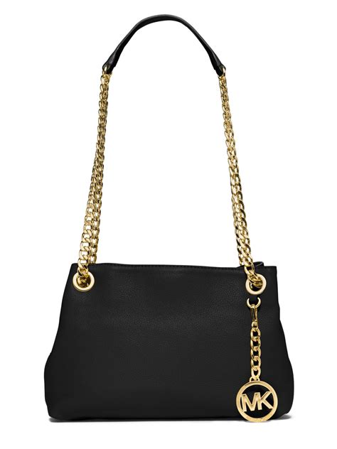 michael kors chain satchel bag|Michael Kors satchel crossbody bag.